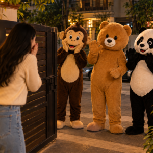 Mascot Appearance at Your Place